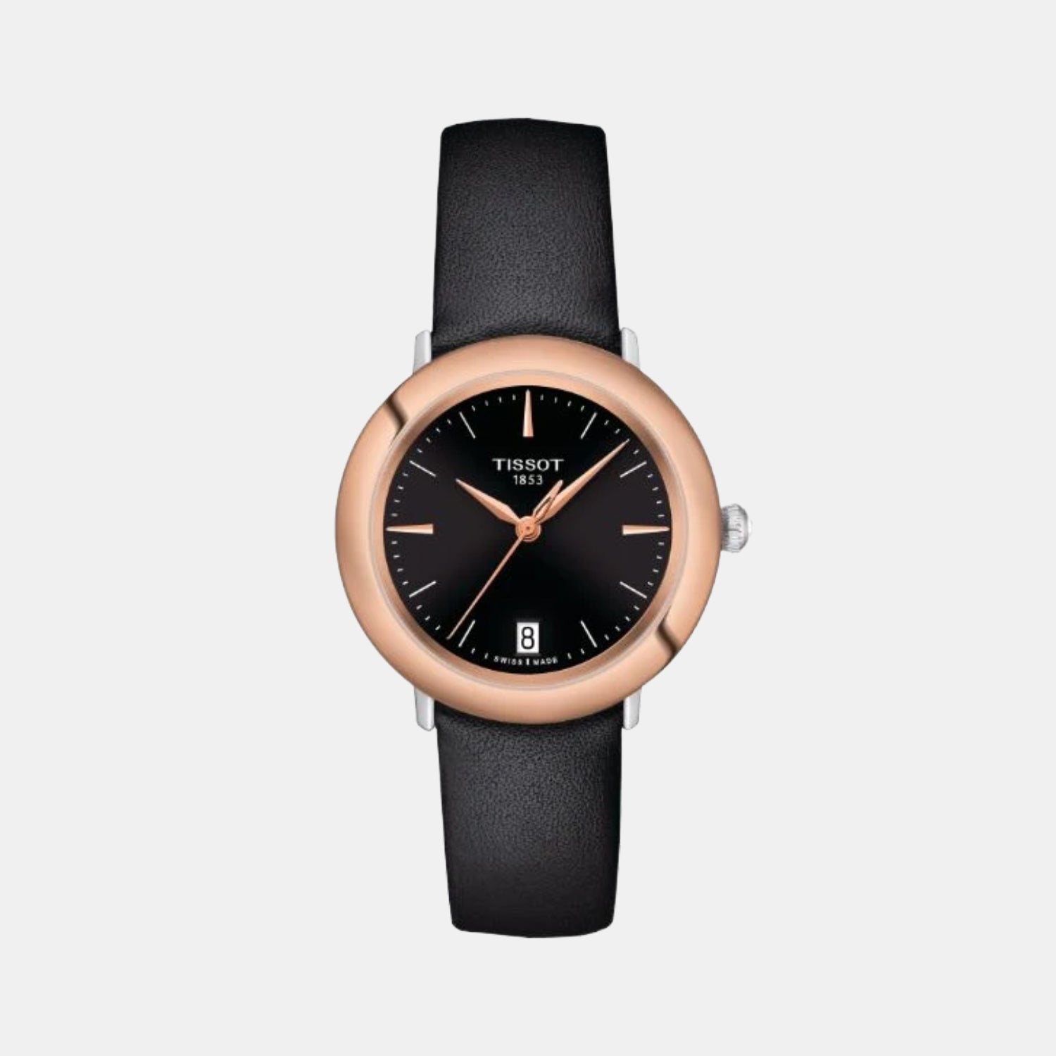 Glendora Women Quartz Black Dial Analog Leather Watch T9292104605100