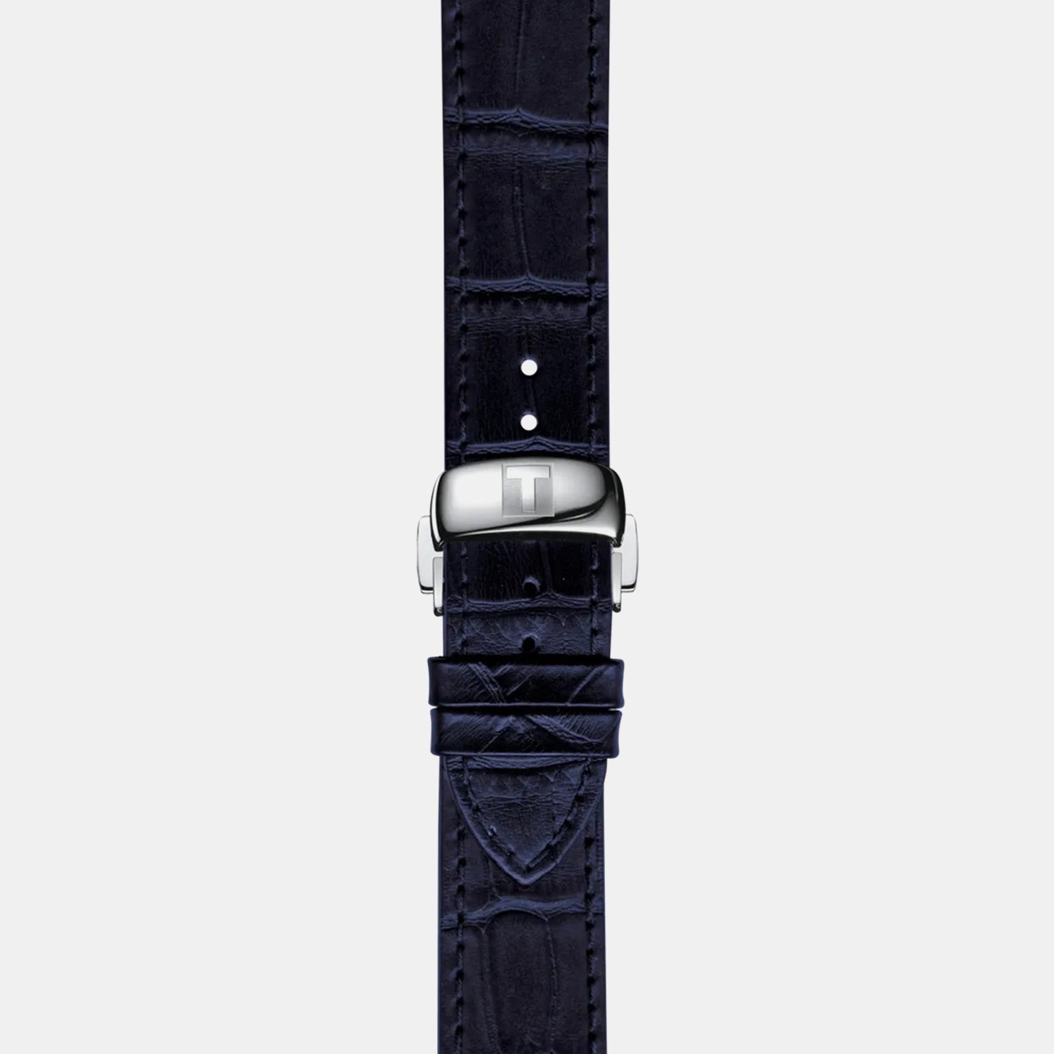 Le Locle Men Automatic Blue Dial Analog Leather Watch T9324084604300