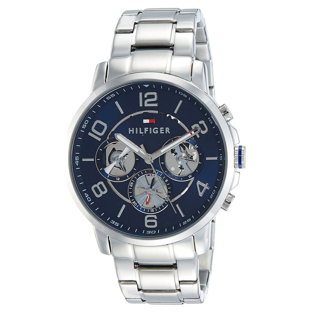 Tommy Hilfiger Blue Dial Quartz Multifunction Watch for Men-NCTH1710409W