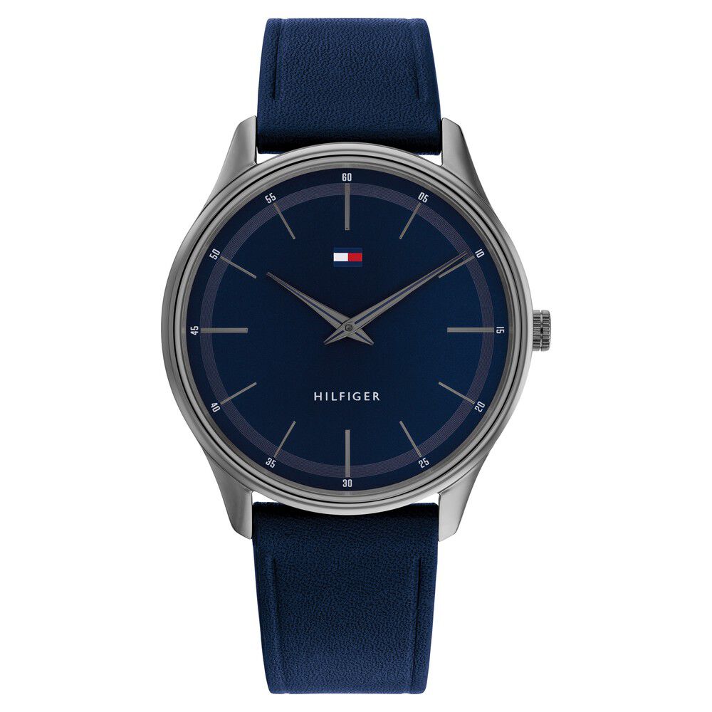 Tommy Hilfiger Men Navy Dial Analog Watch-NTTH1710467