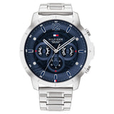Tommy Hilfiger Quartz Multifunction Blue Dial Stainless Steel Strap Watch for Men NETH1710492