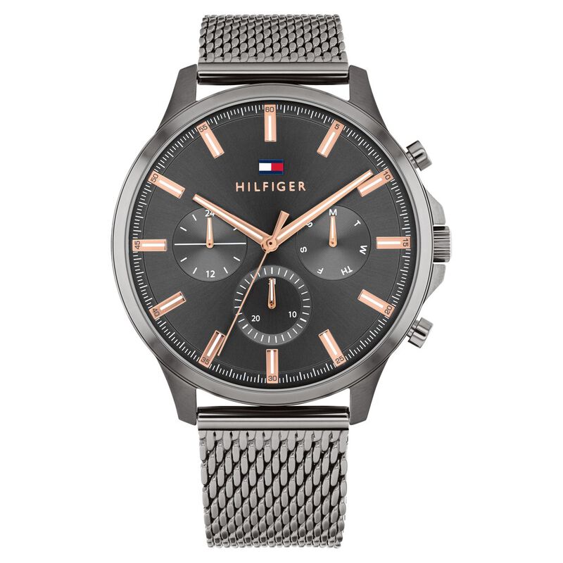 Tommy Hilfiger Grey Dial Quartz Analog Watch For Men