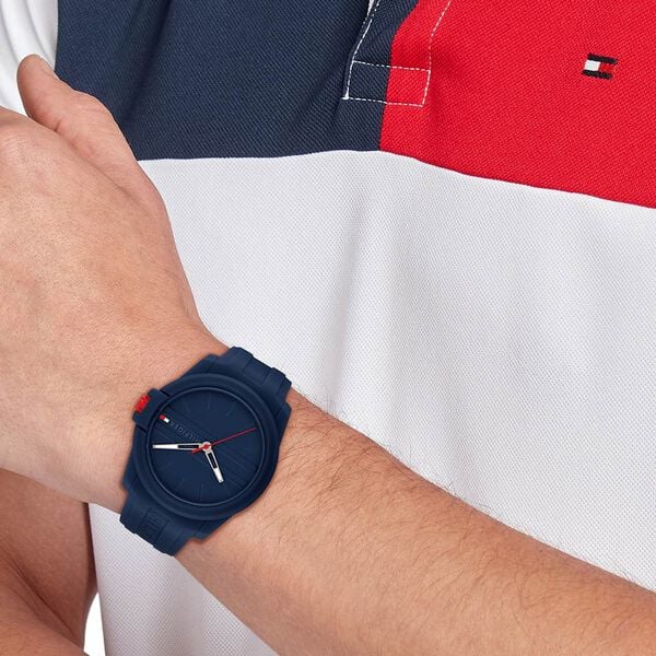 Tommy Hilfiger Quartz Analog Blue Dial Men's Watch - TH1710595W