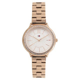 Tommy Hilfiger Quartz Analog Silver Dial Metal Strap Watch for Women NETH1781861