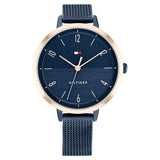 Tommy Hilfiger Quartz Analog Blue Dial Stainless Steel Strap Watch for Women TH1782581