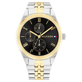 Tommy Hilfiger Quartz Analog with Date Black Dial Stainless Steel Strap Watch for Women TH1782591