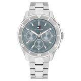Tommy Hilfiger Quartz Multifunction Blue Stainless Steel Strap for Women TH1782638