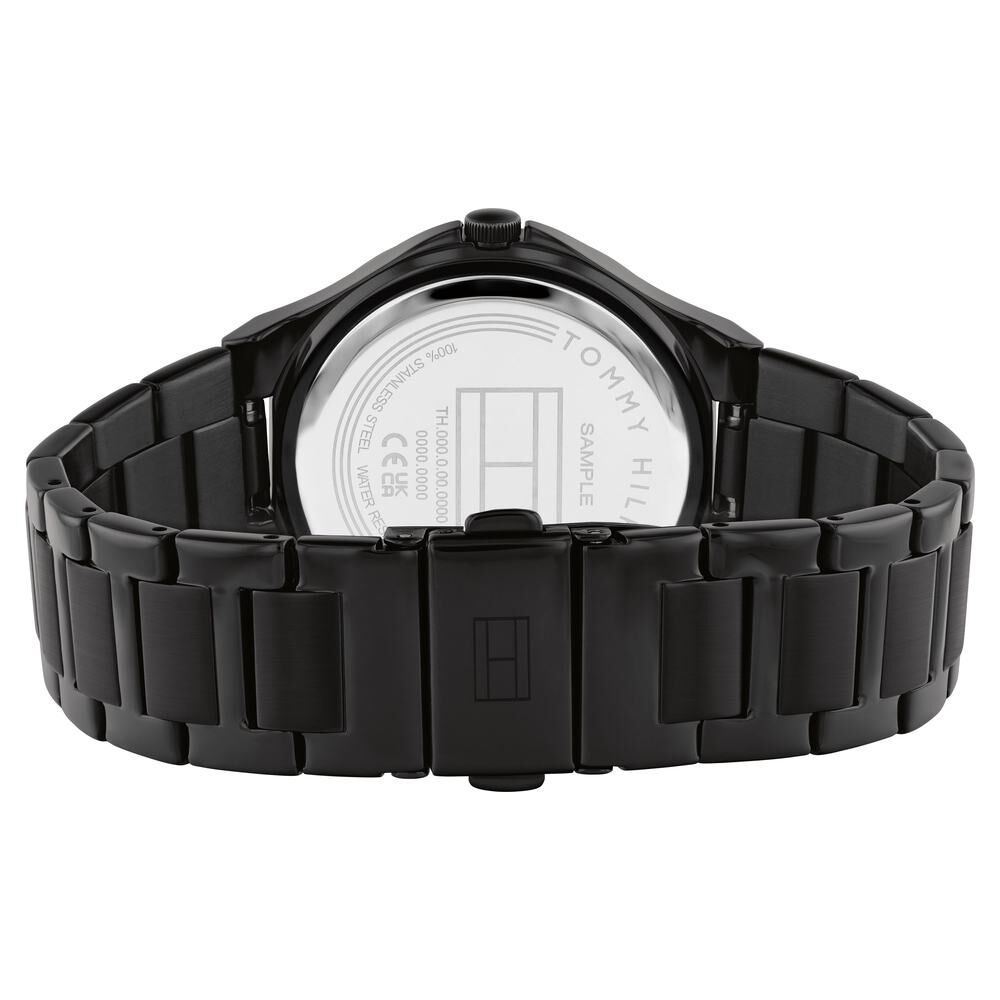 Tommy Hilfiger Quartz Analog Black Stainless Steel Strap for Women TH1782644