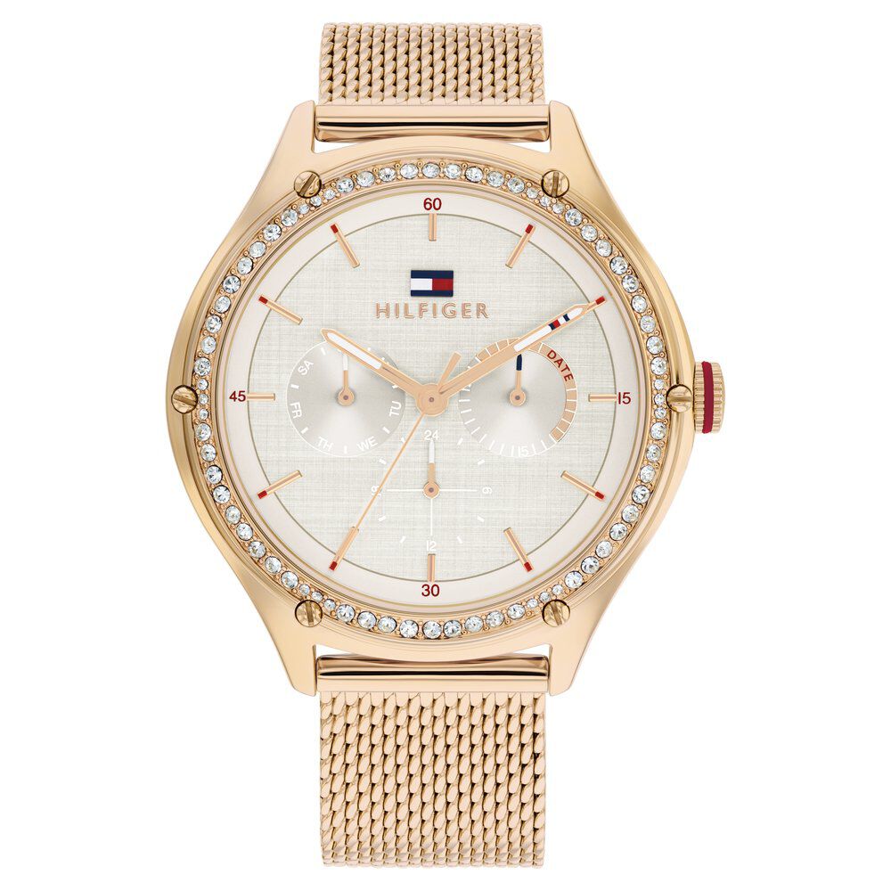 Tommy Hilfiger Quartz Multifunction Grey dial Stainless Steel Strap Watch for Women TH1782653