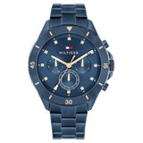 Tommy Hilfiger Multifunction Blue Dial Blue Color Stainless Steel Strap Watch For Women TH1782743
