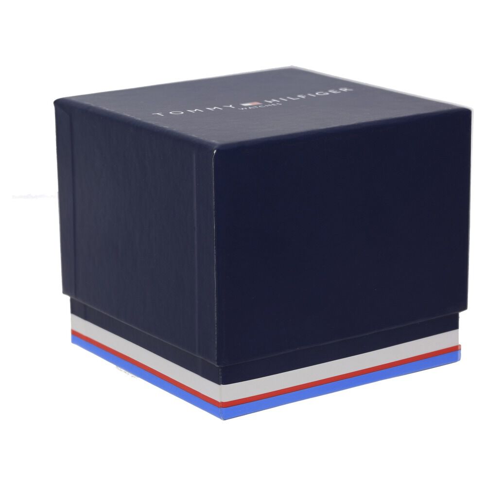 Tommy Hilfiger Quartz Analog Black Dial Plastic Strap Watch for Men-TH1791042J