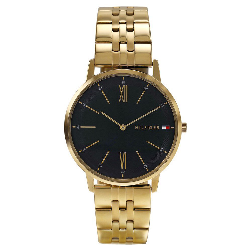 Tommy Hilfiger Quartz Analog Blue Dial Stainless Steel Strap Watch for Men-NSTH1791513W