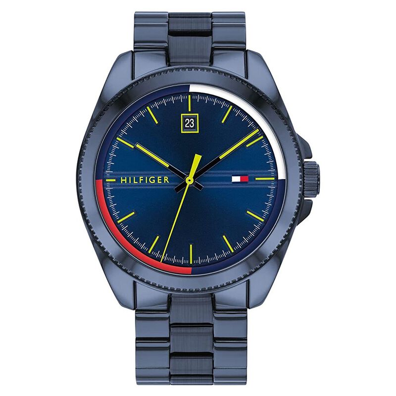 Tommy Hilfiger Blue Dial Quartz Analog Watch For Men