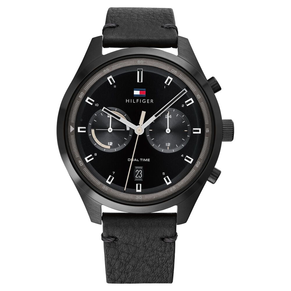 Tommy Hilfiger Multifunction Black Dial Watch for Men NCTH1791731