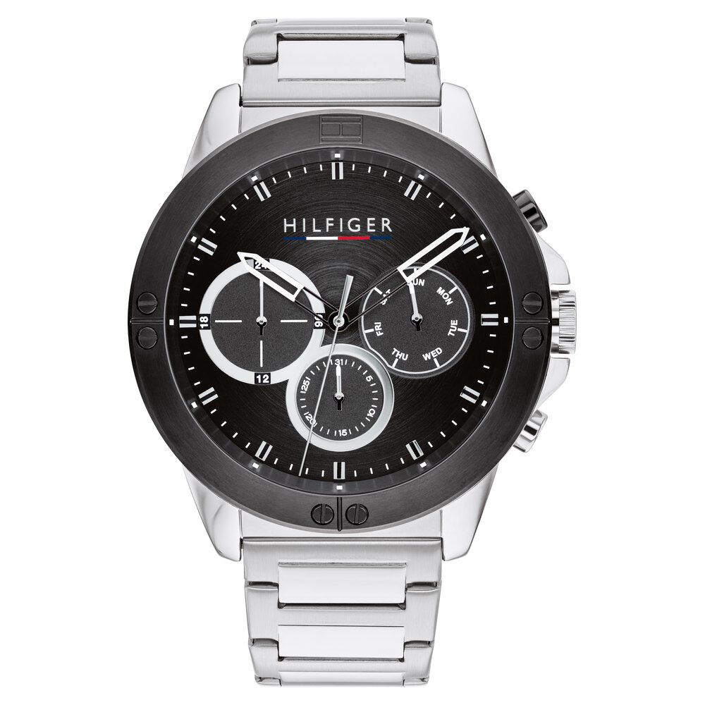 Tommy Hilfiger Quartz Multifunction Black Dial Watch for Men NCTH1791890W
