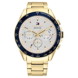 Tommy Hilfiger Silver Dial Stainless Steel Strap Watch for Men NETH1791969