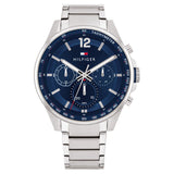Tommy Hilfiger Blue Dial Stainless Steel Strap Watch for Men NETH1791973