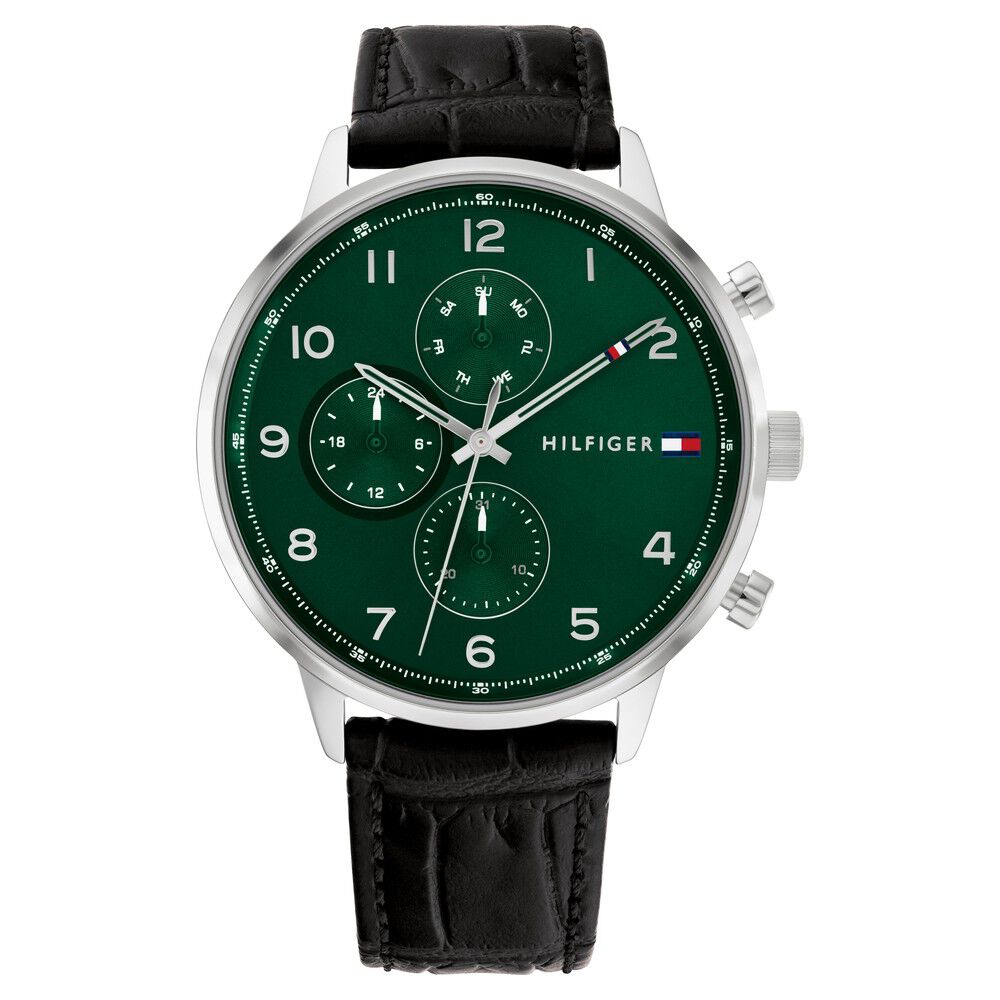 Tommy Hilfiger Men Green Dial Analog Watch NETH1791985