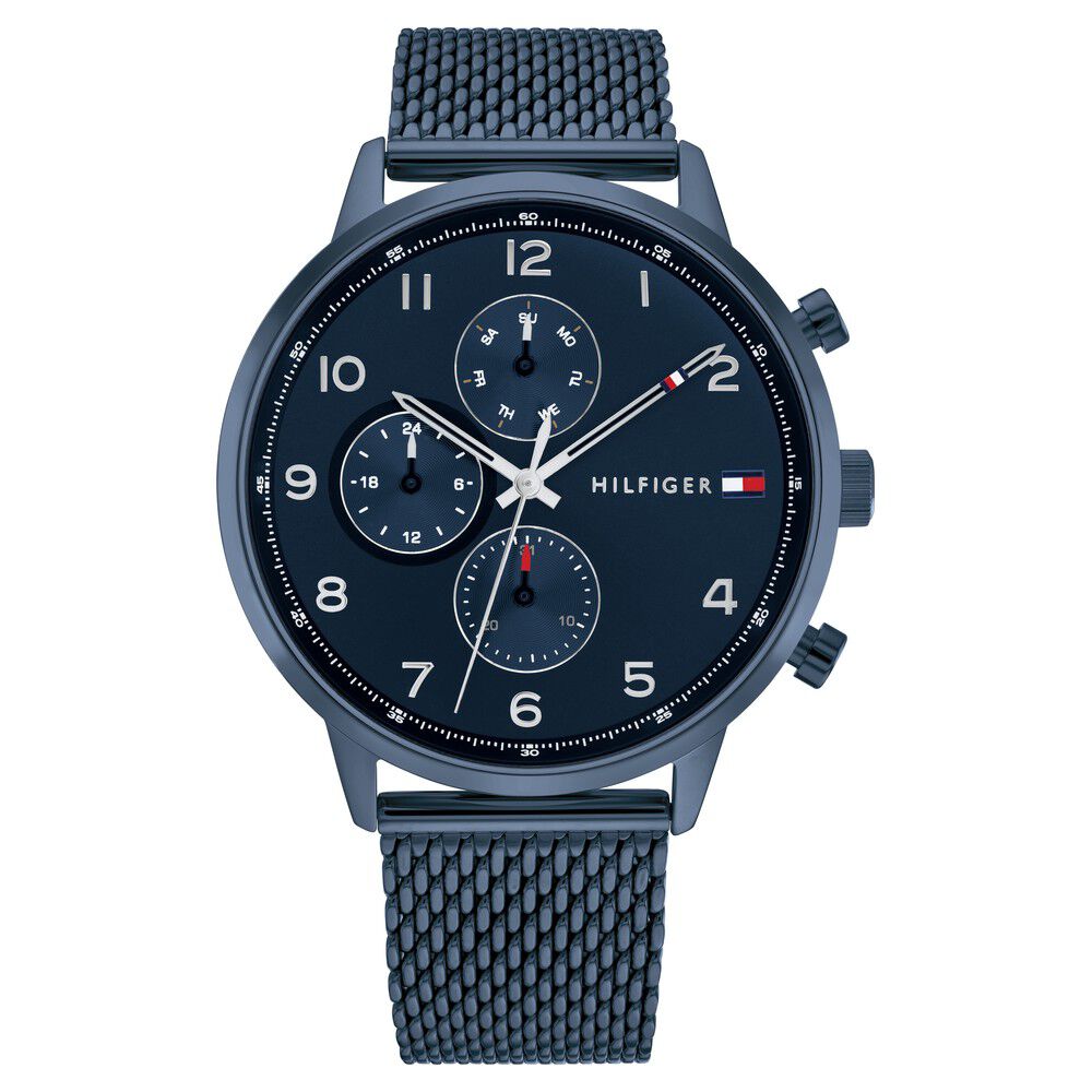 Tommy Hilfiger Multifunction Blue Dial Watch for Men NETH1791990