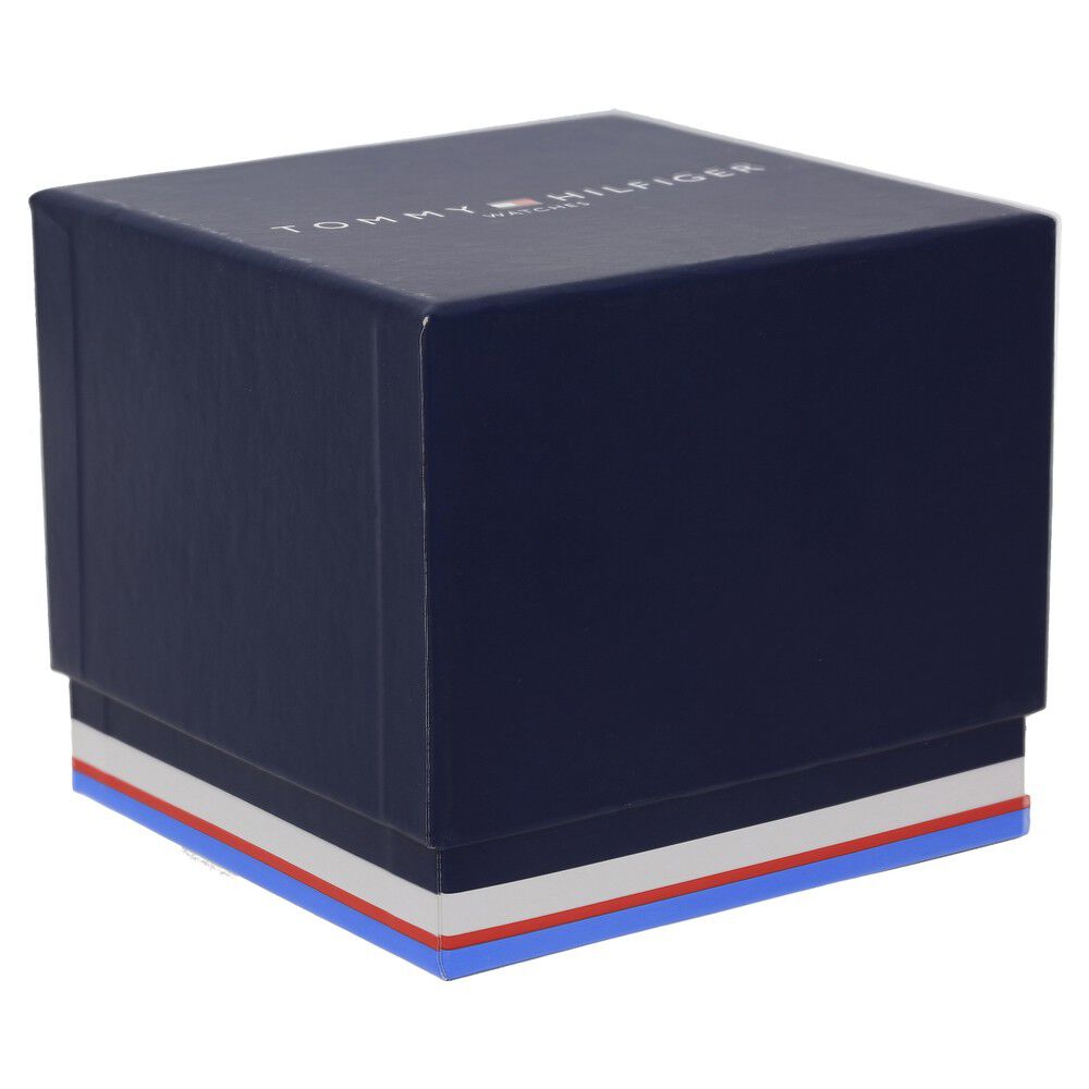 Tommy Hilfiger Quartz Analog Black Dial Stainless Steel Strap Watch For Men