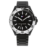 Tommy Hilfiger Quartz Analog Black Dial Stainless Steel Strap Watch For Men