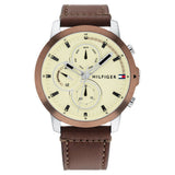 Tommy Hilfiger Off White Dial Quartz Analog with Date Watch for Men TH1792053