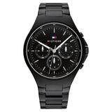 Tommy Hilfiger Black Dial Black Colour Stainless Steel Strap Watch for Men TH1792055