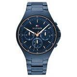 Tommy Hilfiger Blue Dial Blue Colour Stainless Steel Strap Watch for Men TH1792058