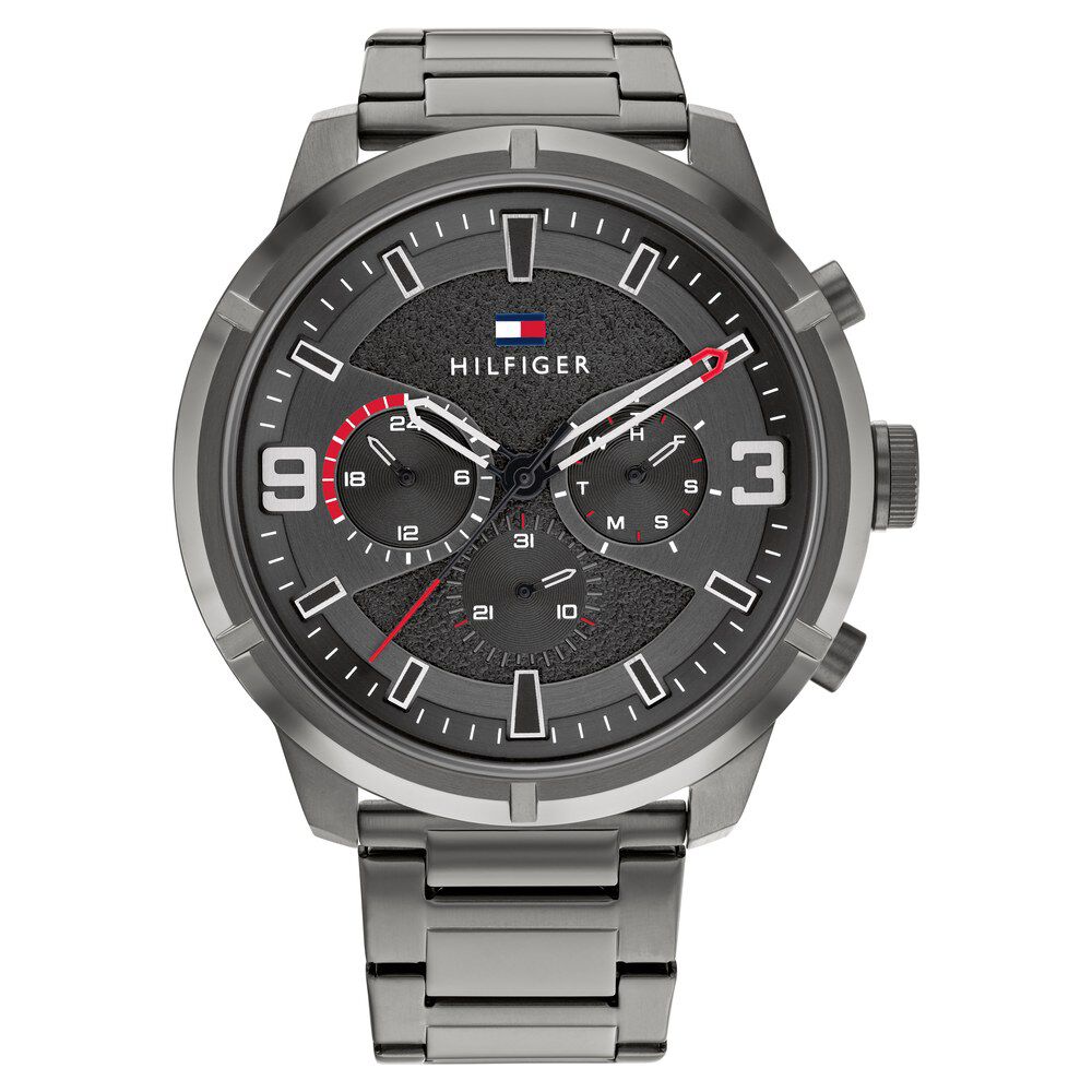 Tommy Hilfiger Grey Dial Quartz Analog with Date Watch for Men TH1792071