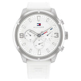 Tommy Hilfiger Silver Dial Quartz Analog with Date Watch for Men TH1792072