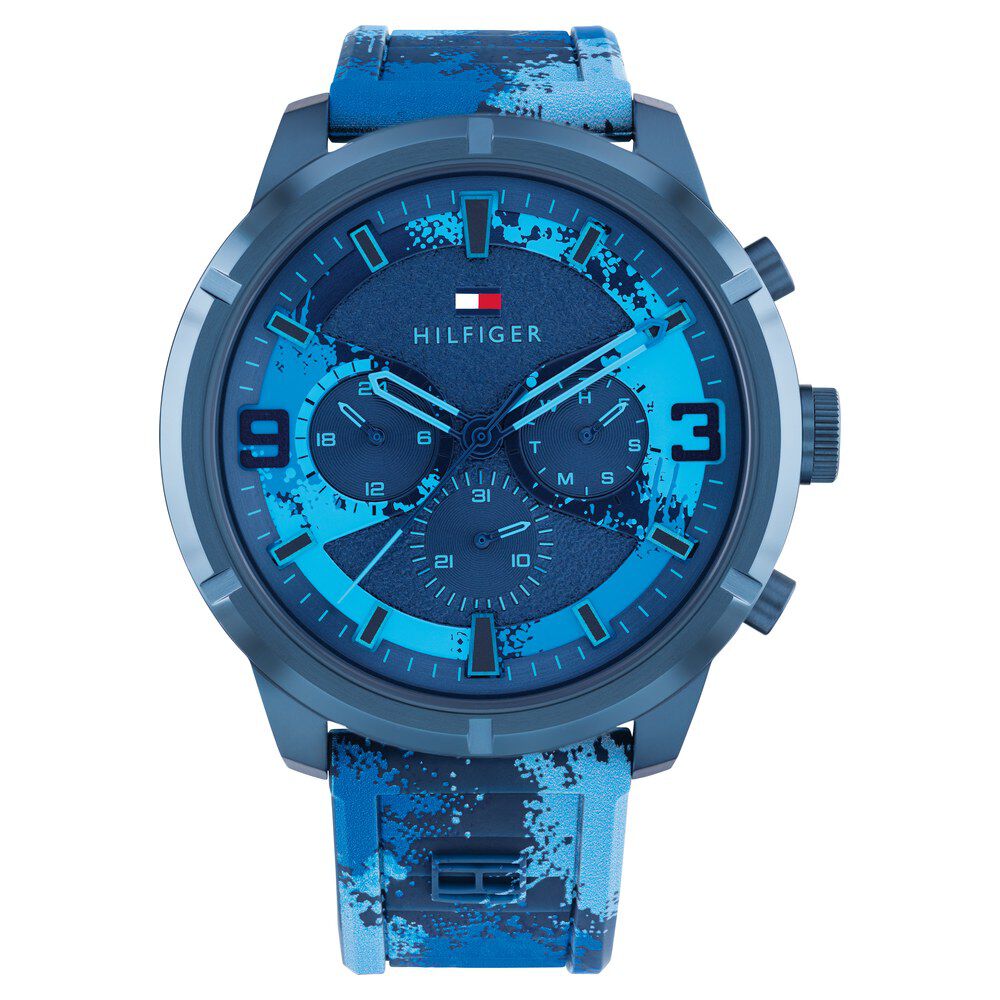 Tommy Hilfiger Blue Dial Quartz Analog with Date Watch for Men TH1792073