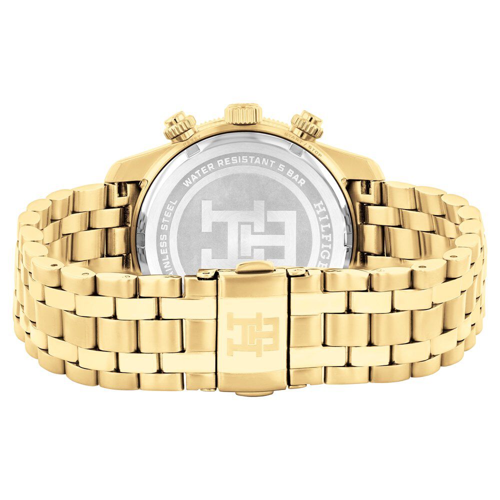 Tommy Hilfiger Chronograph Blue Dial Stainless Steel Strap Watch For Men TH1792158W