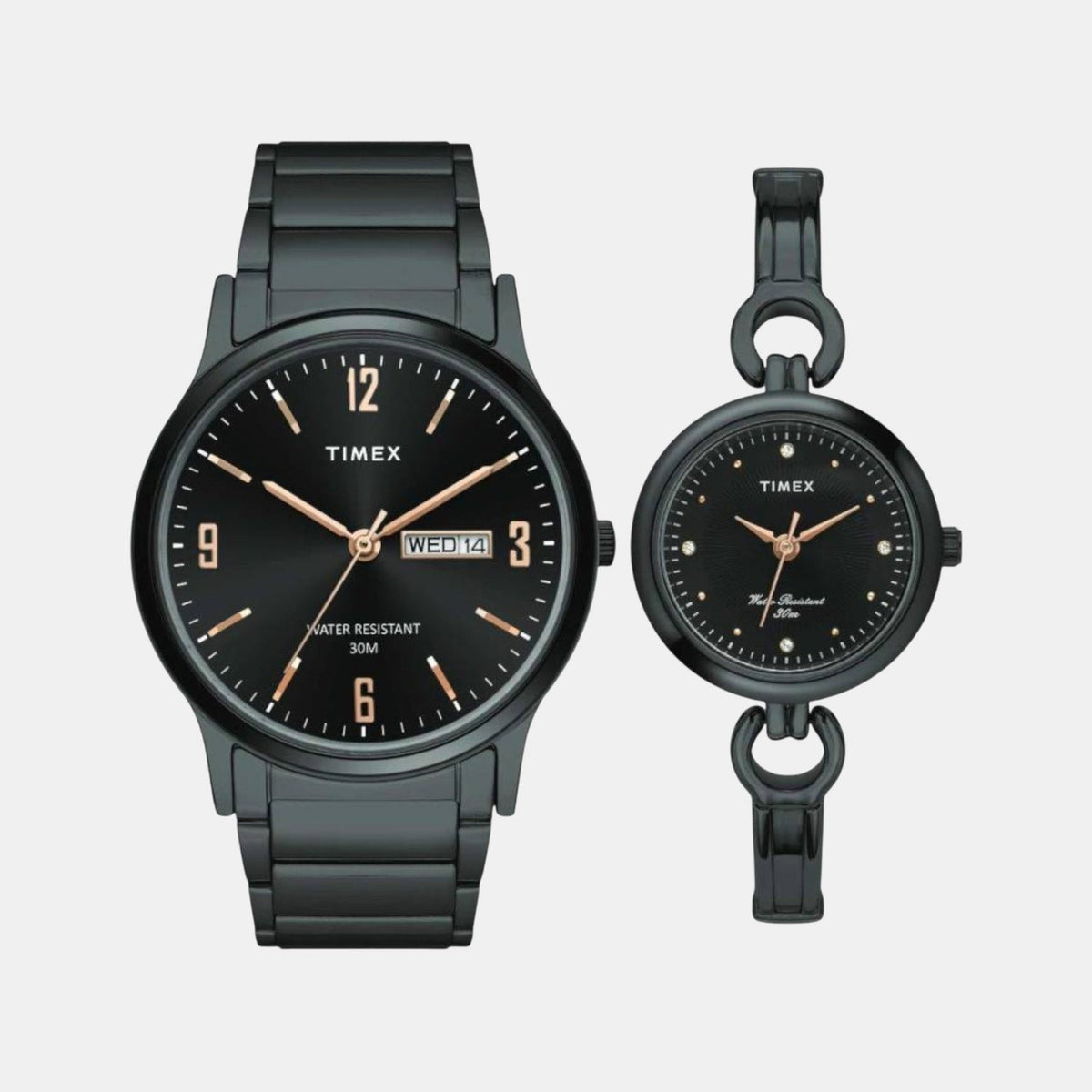 Trendline Couple Quartz Dial Analog Stainless Steel Watch TW00PR264