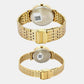 Trendline Couple Quartz Dial Analog Stainless Steel Watch TW00PR337