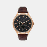 Trendline Men Quartz Dial Chronograph Leather Watch TWEG18404