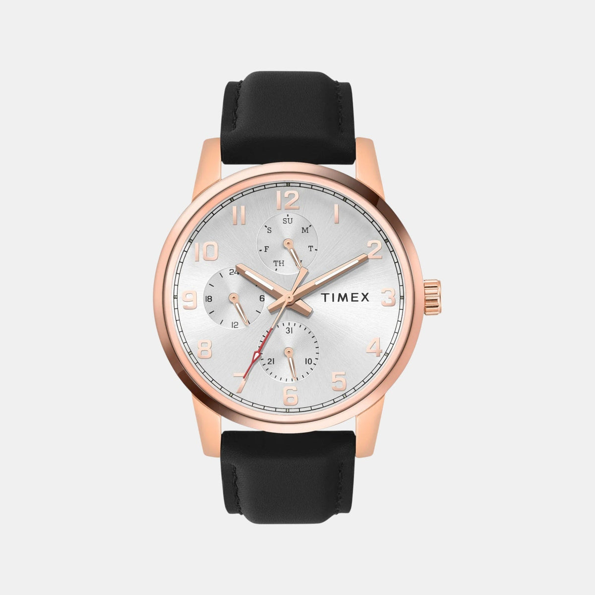 Trendline Men Quartz Dial Multi-Function Leather Watch TWEG18908
