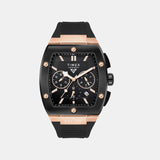 Vector Men Quartz Dial Chronograph Silicone Watch TWEG26201