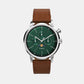 Marlin Men Quartz Dial Multi-Function Leather Watch TWEG26800