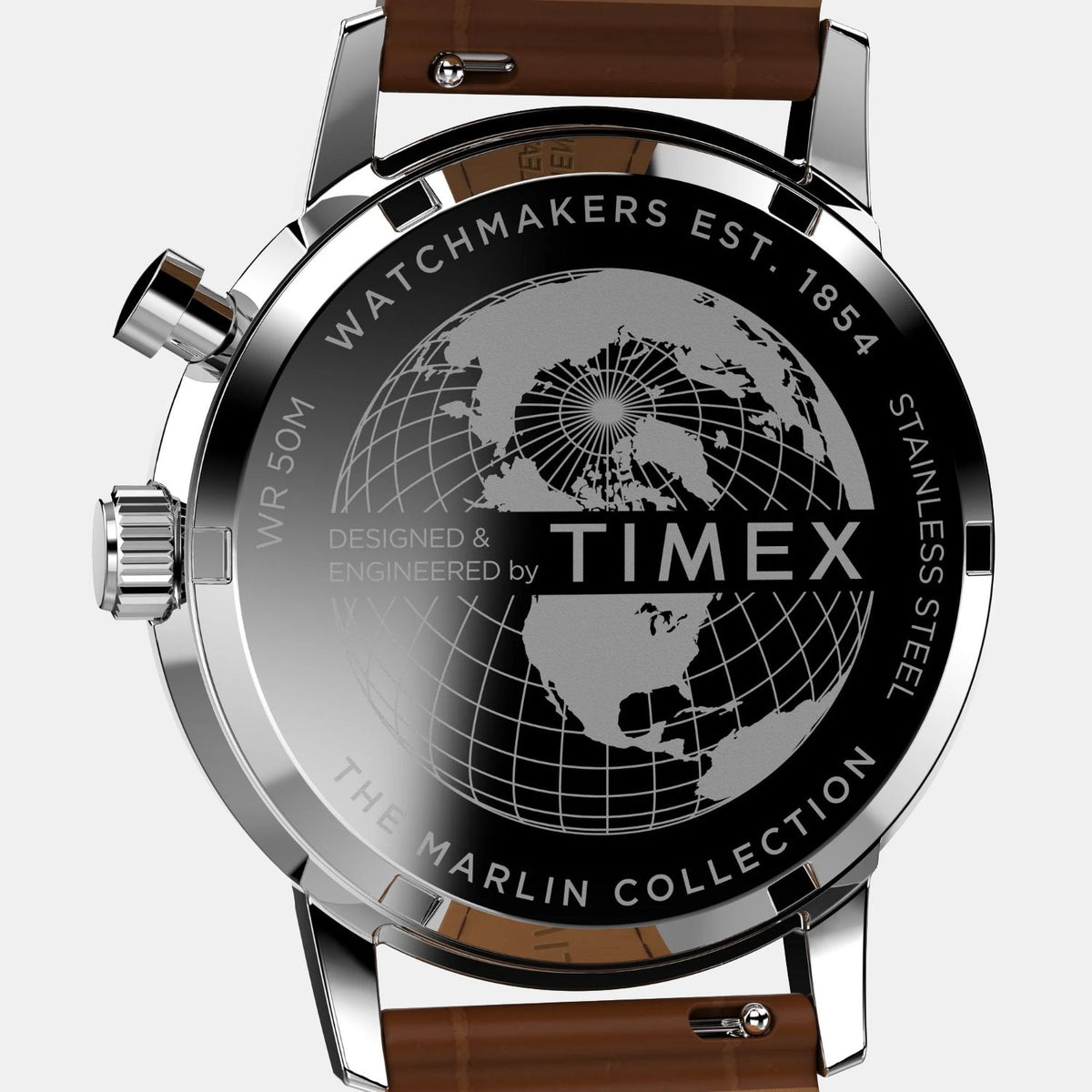 Marlin Men Quartz Dial Multi-Function Leather Watch TWEG26800