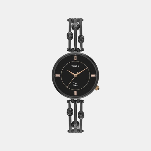 Fria Women Quartz Dial Analog Brass Watch TWEL16003