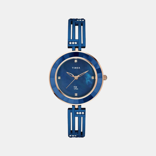 Fria Women Quartz Dial Analog Brass Watch TWEL16203