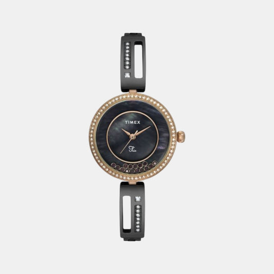 Fria Women Quartz Dial Analog Brass Watch TWEL16500