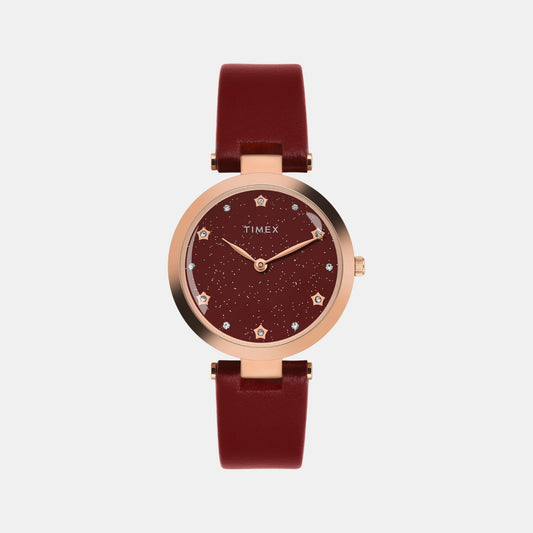 Trendline Women Quartz Dial Analog Leather Watch TWEL19205
