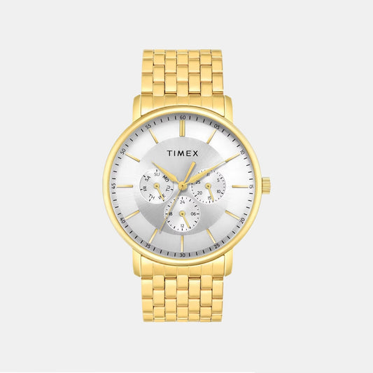 Trendline Men Quartz Dial Multi-Function Stainless Steel Watch TWTG12807
