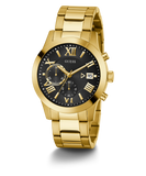GUESS Mens Gold Tone Chronograph Watch