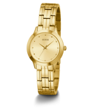 GUESS Ladies Gold Tone Analog Watch