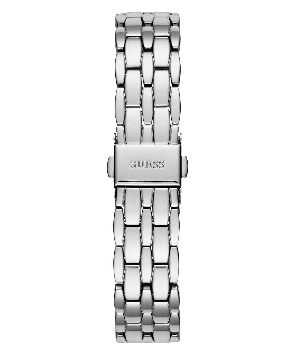 GUESS Ladies Silver Tone Analog Watch