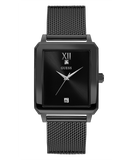 GUESS Mens Black Analog Watch