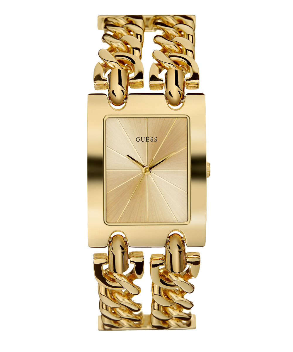 GUESS Ladies Gold Tone Analog Watch