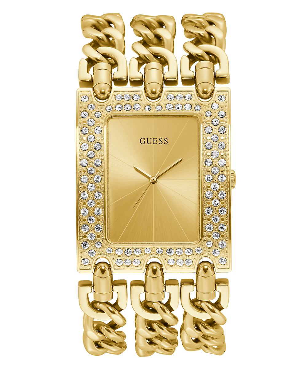 GUESS Ladies Gold Tone Analog Watch